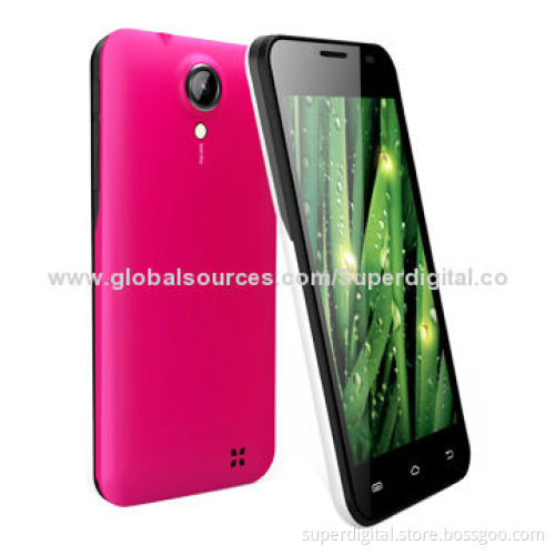 Smartphones, Android 4.2 OS/MTK6572 Dual-core, IPS/OGS Display/0.3MP + 5.0MP/Slim Design/Big Battery